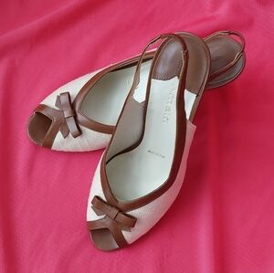 NEW Amalfi spectator heels 6M
